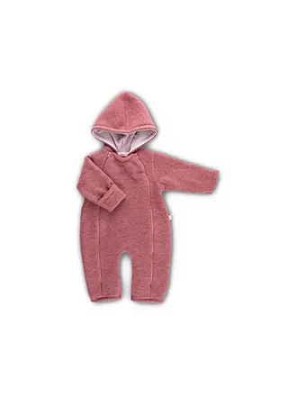POPOLINI | Combinaison bébé en laine polaire | rosa